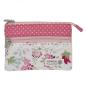 Preview: Mini Patchwork Kosmetiktasche Blumen rose